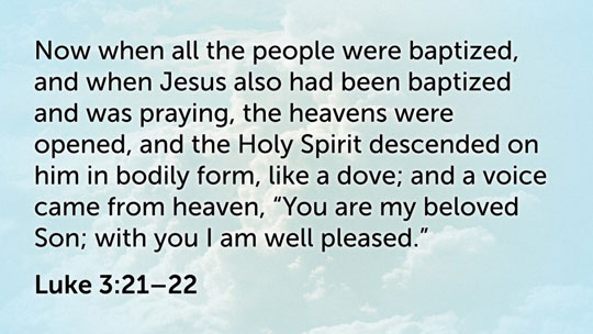 The Son Of God Luke 3 21 38 West Bridgewater Community Church